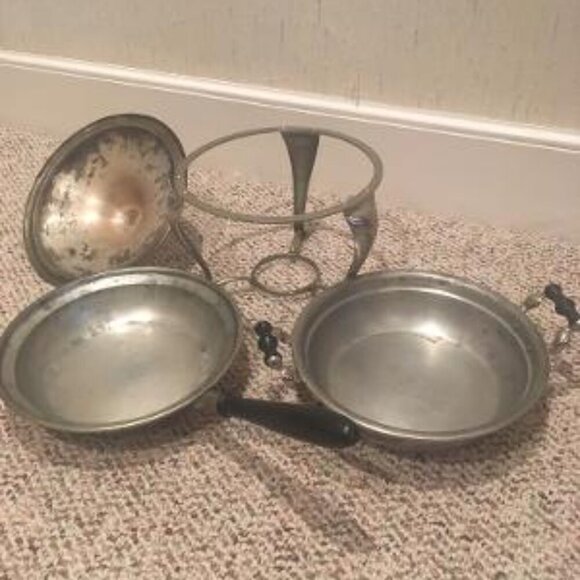 Vintage Empress NYS Company Chafing Dish Set - Picture 3 of 3